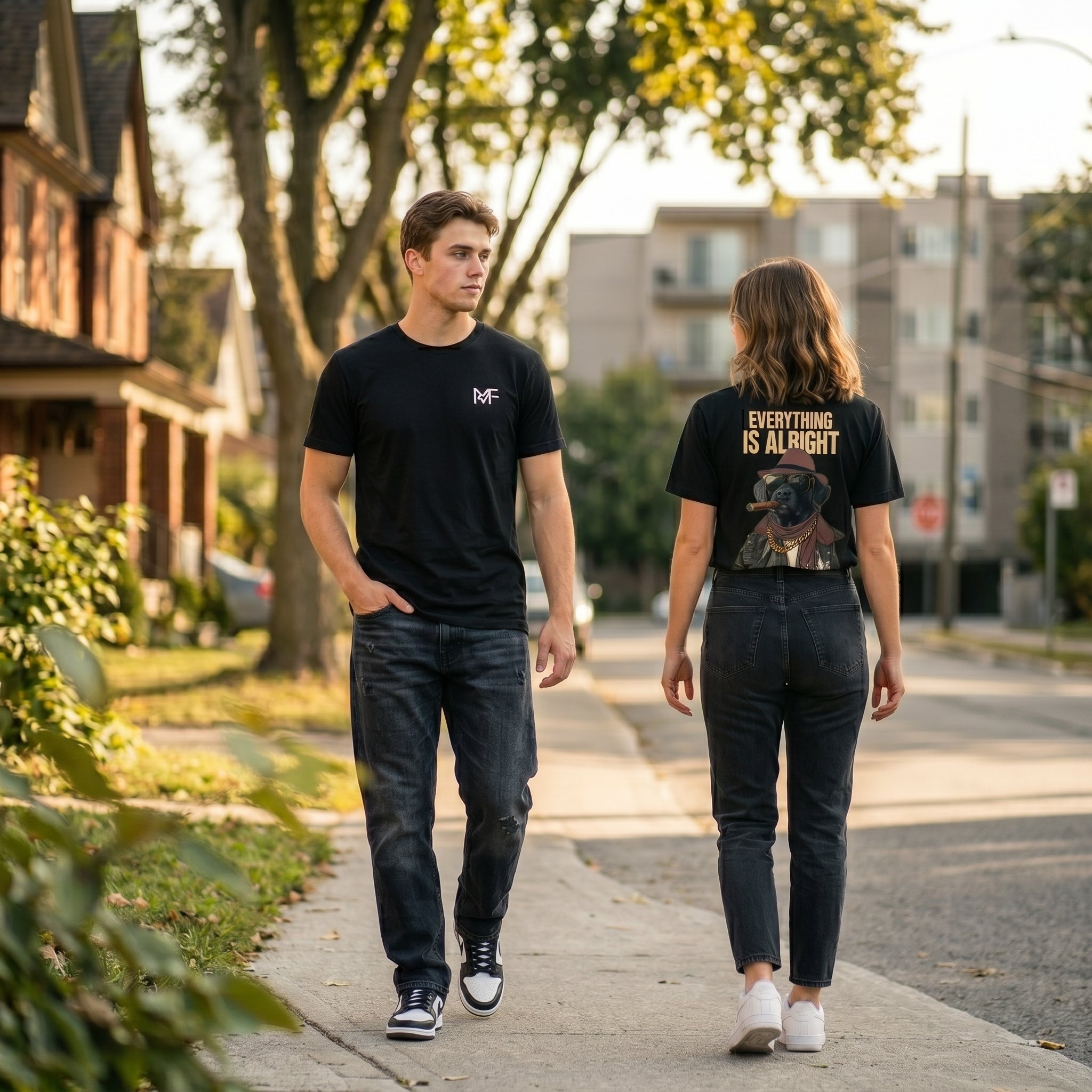 Black OG Dog graphic tee hip hop streetwear Mafer Styles