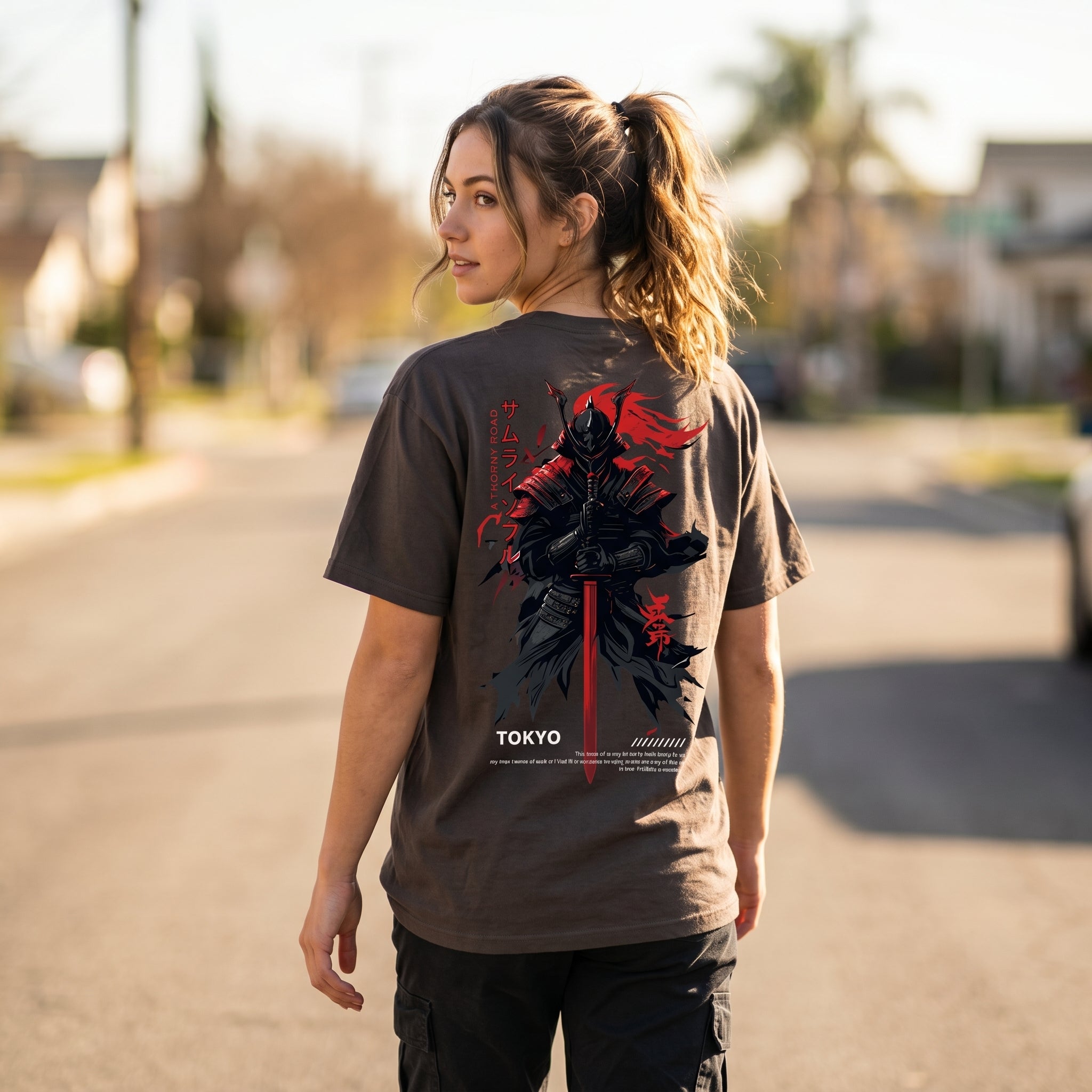 Tokyo Samurai — Japanese Streetwear Graphic T-Shirt | Mafer Styles