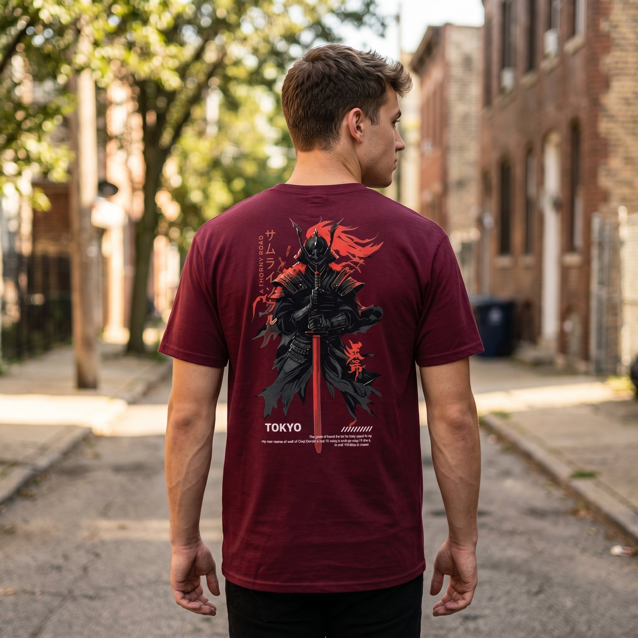 Tokyo Samurai — Japanese Streetwear Graphic T-Shirt | Mafer Styles