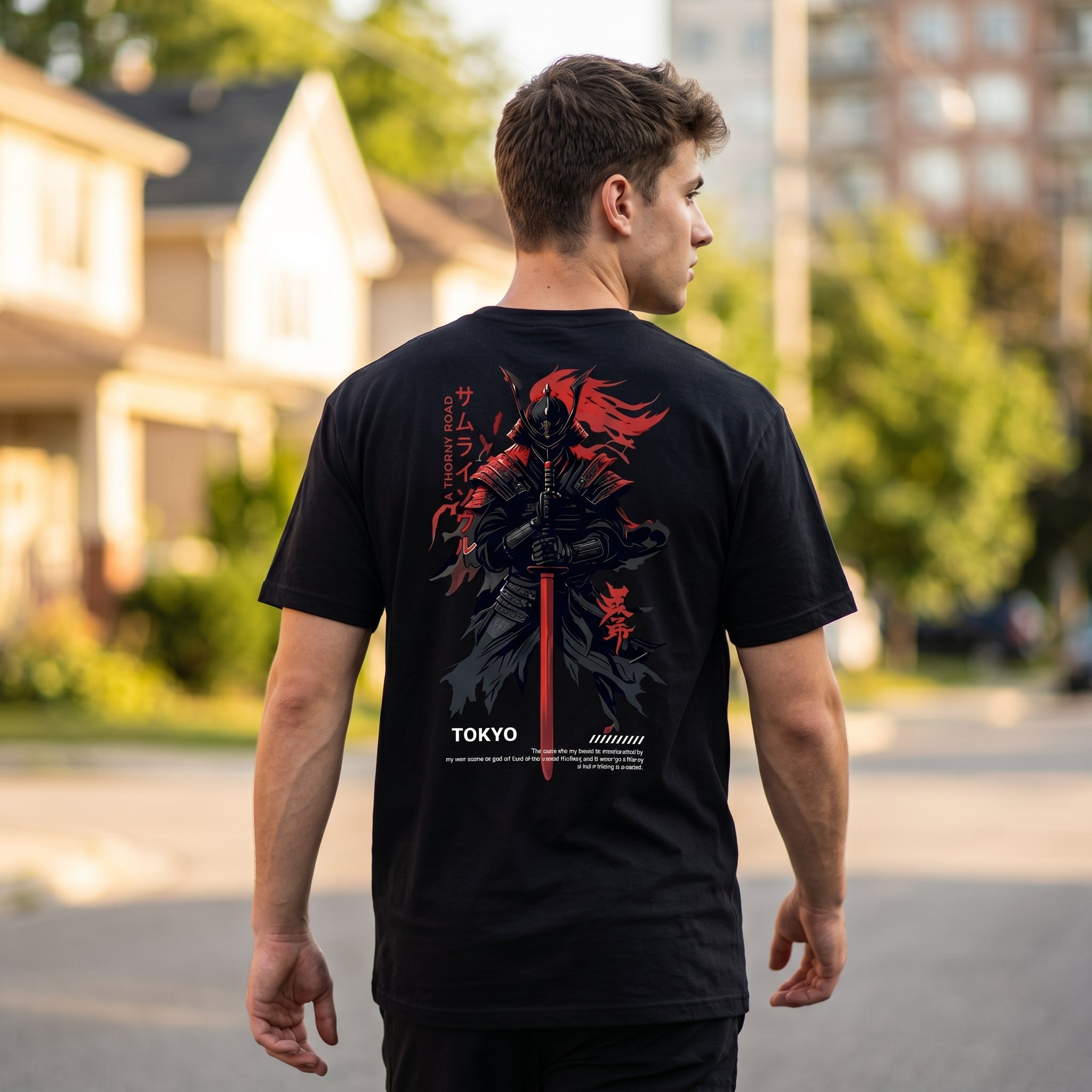 Tokyo Samurai — Japanese Streetwear Graphic T-Shirt | Mafer Styles