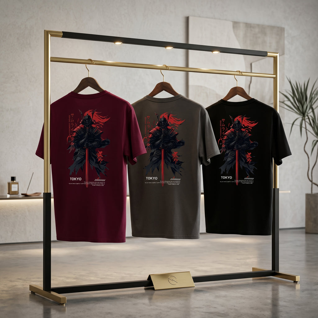 Tokyo Samurai — Japanese Streetwear Graphic T-Shirt | Mafer Styles
